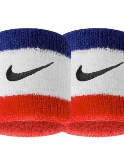 Fitness Mania - Nike Swoosh Wristbands - Habanero Red/Black