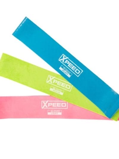 Fitness Mania - Xpeed Flat Resistance Bands - 3 Pack