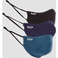 Fitness Mania - MP Mask (3 Pack) - Black/Navy/Sea Blue