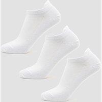 Fitness Mania - MP Men's Essentials Ankle Socks (3 Pack) White/Neon