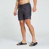 Fitness Mania - MP Men's Pacific Printed Swim Shorts - Black  - L