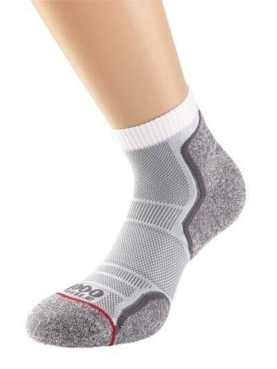 Fitness Mania - 1000 Mile Run Anklet Mens Sports Socks - Twin Pack
