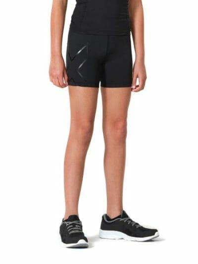 Fitness Mania - 2XU Kids Girls Compression Half Short