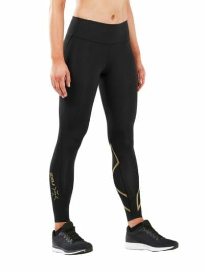 Fitness Mania - 2XU MCS Force Cross Train Mid Rise Womens Compression Tights