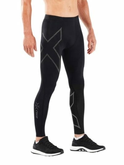 Fitness Mania - 2XU MCS Light Speed Run Mens Compression Tights With Back Storage