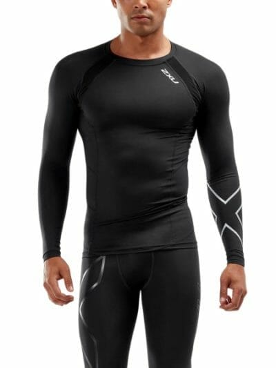 Fitness Mania - 2XU Mens Compression Long Sleeve Top