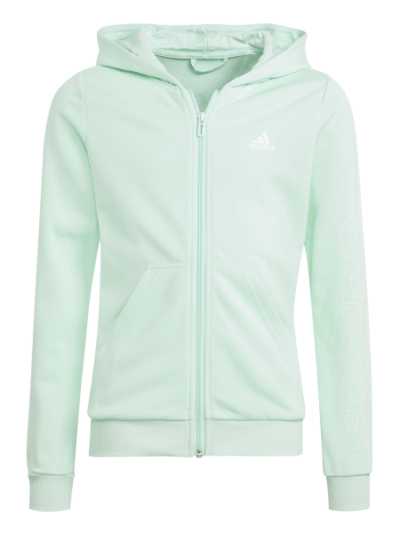 Fitness Mania - Adidas Essentials Logo Full Zip Kids Hoodie