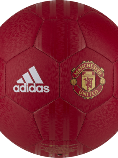 Fitness Mania - Adidas Manchester United Club Home Soccer Ball - Size 5