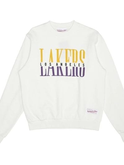 Fitness Mania - Mitchell & Ness Los Angeles Lakers Split Logo Womens Basketball
