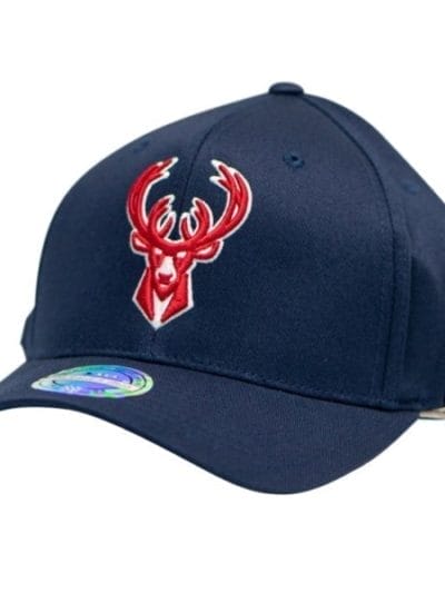 Fitness Mania - Mitchell & Ness Milwaukee Bucks Flex 110 Basketball Cap