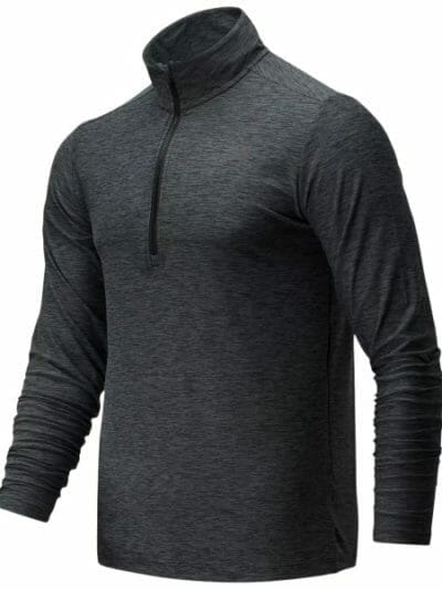 Fitness Mania - New Balance Core Space Dye 1/4 Zip Mens Running Jacket