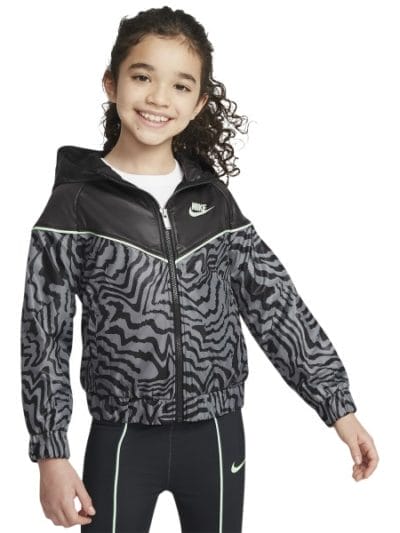 Fitness Mania - Nike Electric Zebra Windrunner Full-Zip Kids Jacket
