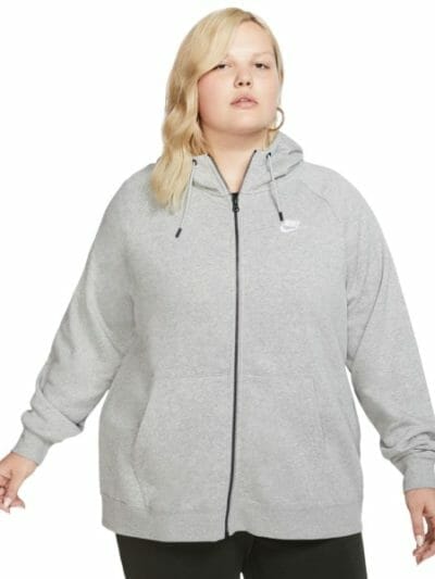 Fitness Mania - Nike Sportswear Essential Full Zip Womens Hoodie - Plus Size