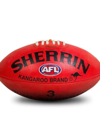 Fitness Mania - Sherrin KB Synthetic Rubber AFL Kids Football - Size 3