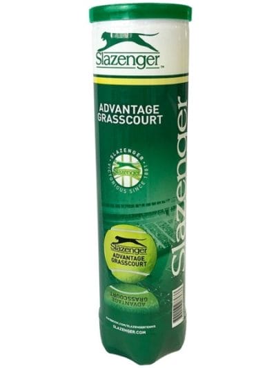 Fitness Mania - Slazenger Advantage Grasscourt Tennis Balls - Can of 4