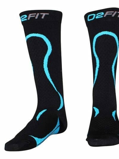 Fitness Mania - o2fit Unisex Compression Recovery Calf Socks