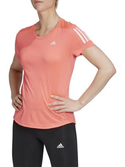 Fitness Mania - Adidas Own The Run Tee Womens Pink