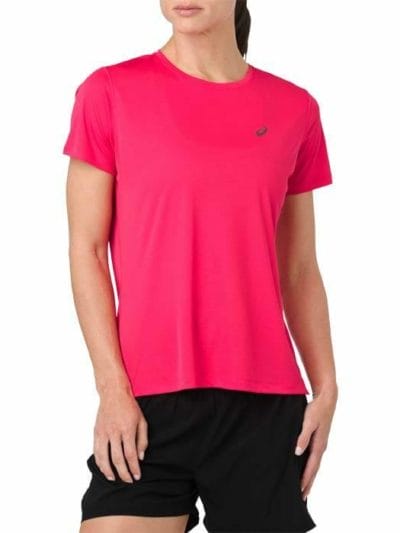 Fitness Mania - Asics Silver Ss Top Womens Pink