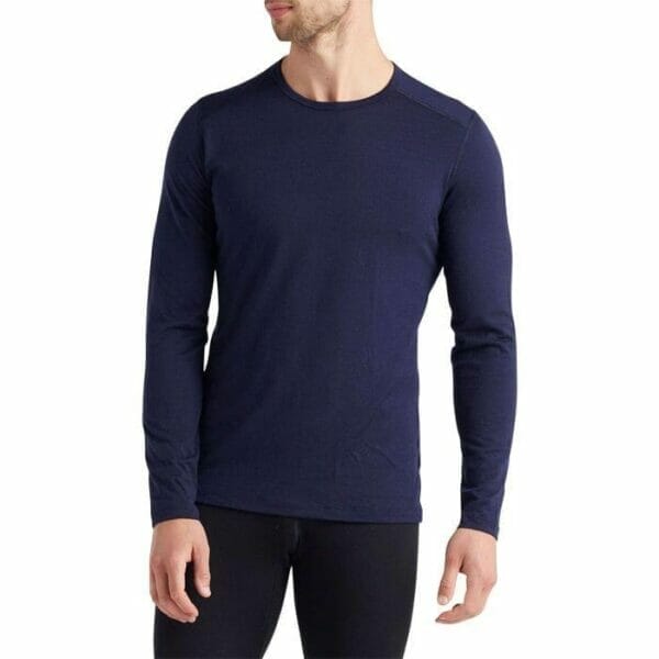 Fitness Mania - Icebreaker 200 Zone Seamless Crewe Mens Midnight Navy