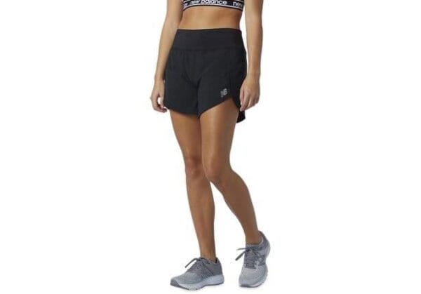 Fitness Mania - New Balance Impact Run Short 5 Inch Short Womens Black