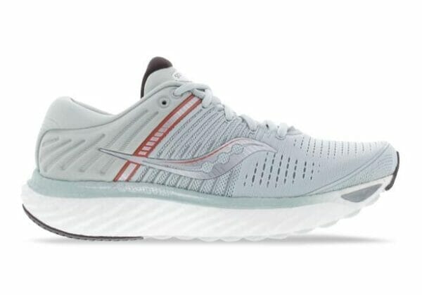 Fitness Mania - Saucony Triumph 17 Womens Sky Grey  Coral