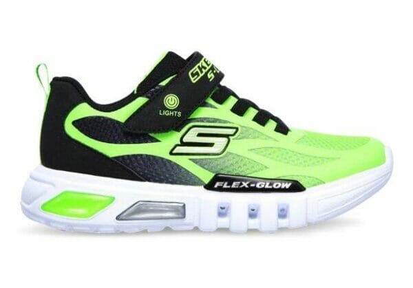 Fitness Mania - Skechers Flex Glow Dezlom (Ps) Kids Lime Black