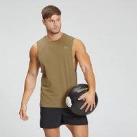 Fitness Mania - MP Men's Essentials Drop Armhole Tank - Dark Tan - XXXL