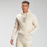 Fitness Mania - MP Men's Repeat MP Graphic Hoodie - Ecru - XXS