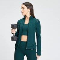 Fitness Mania - MP Women's Power Regular Fit Jacket - Deep Teal - XXS