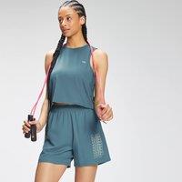 Fitness Mania - MP Women's Repeat MP Training Crop Vest - Teal - XS