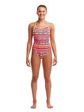 Fitness Mania - Funkita Ladies Diamond Back One Piece Tribe Vibe