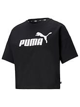 Fitness Mania - Puma Essentials Logo Cropped Tee Womens