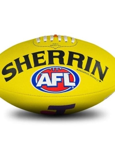 Fitness Mania - Sherrin Toyota 2020 AFL Finals Game Ball Replica Football - Size 5