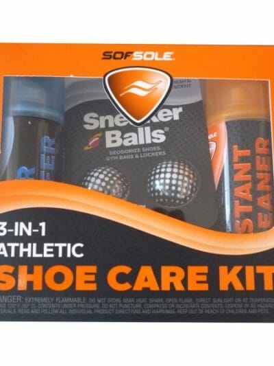 Fitness Mania - Sof Sole 3-in-1 Athletic Shoe Care Kit