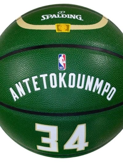 Fitness Mania - Spalding NBA Jersey Giannis Antetokounmpo Indoor/Outdoor Basketball -
