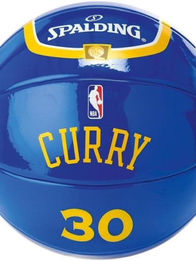 Fitness Mania - Spalding NBA Jersey Stephen Curry Mini Basketball - Size 1.5