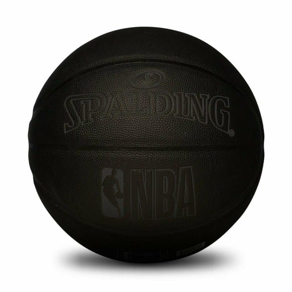 Fitness Mania - Spalding NBA Mono Black Indoor/Outdoor Basketball - Size 7