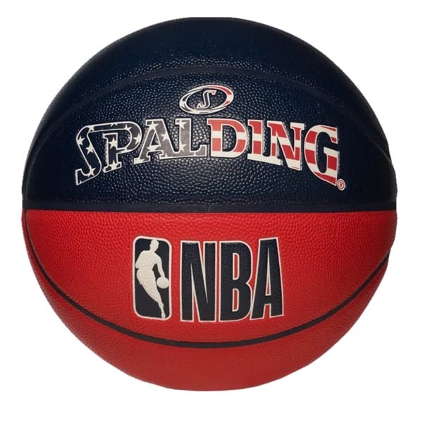Fitness Mania - Spalding NBA Mono Stars & Stripes Indoor/Outdoor Basketball - Size 7