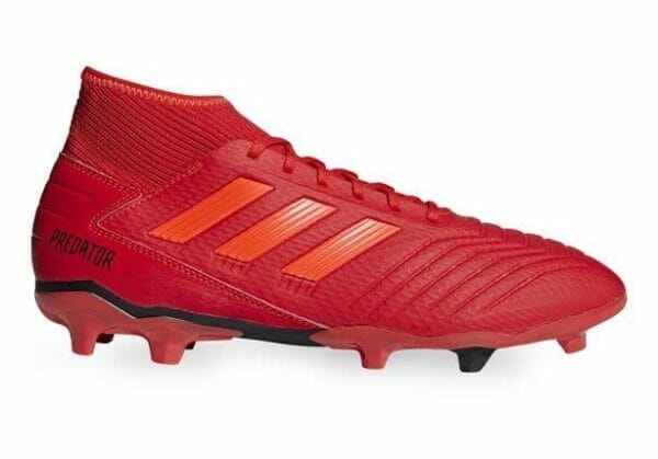 Fitness Mania - Adidas Predator 19.3 Fg Mens Active Red Solar Red Core Black
