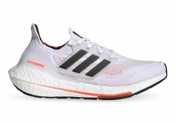 Fitness Mania - Adidas Ultraboost 21 (Gs) Kids Cloud White Core Black Solar Red