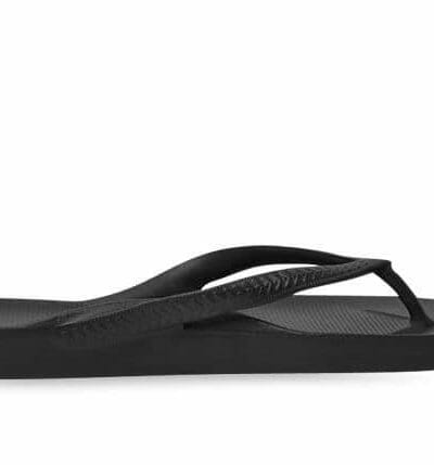 Fitness Mania - Archies Arch Support Unisex Thong Black