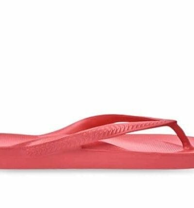 Fitness Mania - Archies Arch Support Unisex Thong Coral