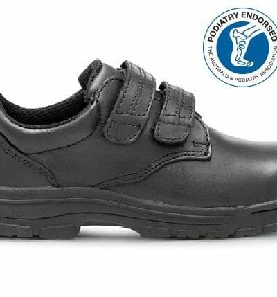 Fitness Mania - Ascent Academy (Narrow) Junior Kids Black