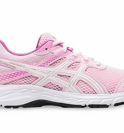 Fitness Mania - Asics Contend 6 (Gs) Kids Cotton Candy White