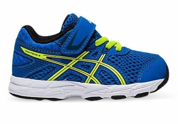Fitness Mania - Asics Contend 6 (Ts) Kids Directoire Blue Lime Zest