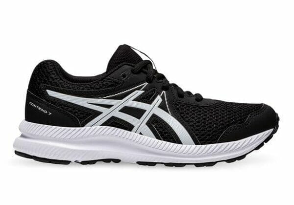 Fitness Mania - Asics Contend 7 (Gs) Kids Black White