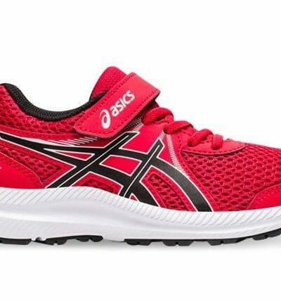 Fitness Mania - Asics Contend 7 (Ps) Kids Classic Red Black