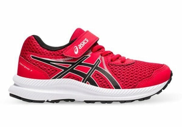 Fitness Mania - Asics Contend 7 (Ps) Kids Classic Red Black