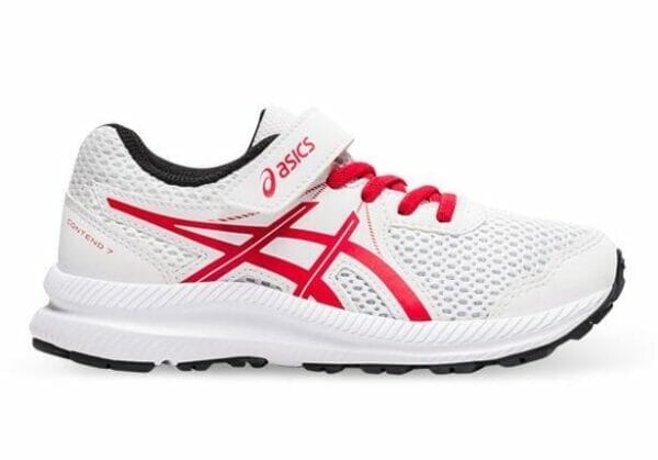 Fitness Mania - Asics Contend 7 (Ps) Kids White Classic Red
