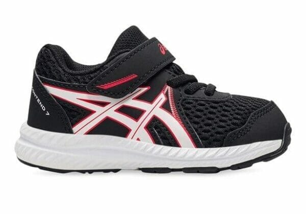 Fitness Mania - Asics Contend 7 (Td) Kids Black Electric Red